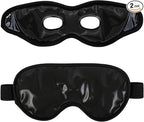 Cooling Gel Eye Mask Reusable Cold Eye Mask, Frozen Eye Mask Ice Eye Compress Ice Pack, No Freeze, Cool Relaxation, Comfort Snug Fit, Eye Cover Ice Mask with Mineral Mud for Office, Home, 2PCS