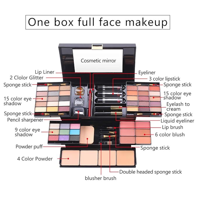 Professional 39 Colors Eyeshadow Palette All-in-one Cosmetic Makeup