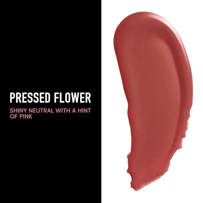 Frankie Rose Cosmetics Lip Gloss | Non-Sticky Formula, Long Lasting Lip Gloss, Bold Pigment & Hydrating Lip Gloss, Pressed Flower Glossy Lip Gloss, 20g