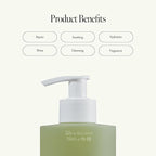 Patchouli Garden Damage Repair Shampoo - Korean Hair Care Nourishing Shampoo for Men & Women w/Patchouli Leaf Water, Protein Complex & Green Herb Complex - Vegan Scalp Cleanser (15.22 fl.oz)