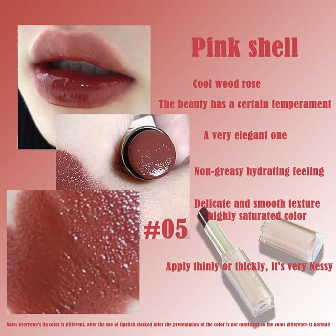 Smooth Luster Lipstick, Lightweight Moisturizing,High Impact Lip Color, Lightweight
