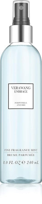 Vera Wang Embrace Body Mist Spray for Women, Green Tea & Pear Blossom, 8 Fluid Oz with Periwinkle and Iris Scent, 8 Ounce Body Mist Spray Passionate