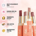 Oulac Nude Lipsticks for Women, Peach Matte Lip Stick, Full Coverage Lip Color, Satin Matte Finish, Cream Texture, Hydrating, Infused with Hyaluronic Acid, Vegan & Clean Beauty 4g SG02 Bodylicious