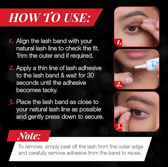 Ardell Demi Wispies False Eyelashes Multipack – Natural Lashes Wispy with Invisiband for Lightweight Comfort, 6 Pairs x 2 Pack