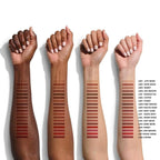 Beauty Glazed 6pcs Nude Brown Lip Liner Makeup Set - Waterproof & Smudge-Proof Matte Pencil, Long-Lasting & Durable, Smooth & Easy Glide, Non-Smudge, Contouring, Filling & Layering (PINK-ROSY Set)