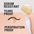 Heroine Make by KissMe Prime Liquid Waterproof Eyeliner for Woman and Sensitive Eyes, Long-lasting & Ultra Thin Tip for Precise Japanese Eye Makeup 01 Jet Black 0.4mL/0.01 Fl Oz