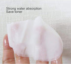 Eye Paper 600pcs Disposable Cotton DIY Eye Paper, Beauty Salon Eye Sheet for Moisturizing Paper Eye s Toner Lotion Paper.