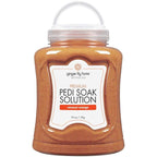 Ginger Lily Farms Botanicals Premium Pedi Soak Solution with Epsom Salt and Sea Salt, 100% Non-Staining, Non-Foaming, Coconut Mango Scent, 70 Ounces