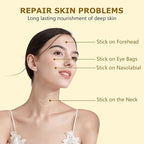 COSMETIC |24k Gold Vitality-Fill Hydra-Gel Eye Patches | Anti-Aging Under-Eye Patches, Help Boosting Lift & Firm the Look of the Eye Area