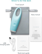 FOREO IRIS Eye Massager Dark Circle Remover & Eyebag Remover Eye Depuffer Anti Aging Increases Absorption of Eye Mask Essences| Waterproof 2-year Warranty Mint