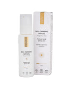 Self Tanning Dry Oil, Light tone, Ecocert COSMOS Natural certfied, gives a beautiful natural tan, no smell, natural, vegan, easy to use, streak free, hydrating and rejuvenating your skin