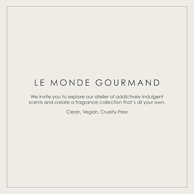 Le Monde Gourmand Crème Brûlée Eau de Parfum - 1 fl oz (30ml) - Toasted Sugar, Black Almond, Plum Perfume Notes