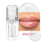 Hydrating Lip Oil Tint, Lip Glow Oil Plumping Hydrating