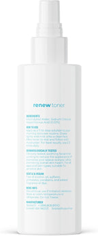 BRIOTECH Renew Toner, Hypochlorous Acid Spray, Minimize Appearance of Blemishes, Soothing Facial Mist for Sensitive Skin, Calm Redness & Bumps, Hypoallergenic & Vegan, 2 fl oz Travel Size (2)