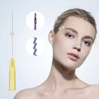 Pdo Threads Eye Lift for Eyes, Mono Screw Type, B-Type, 30G25MM, 20pcs