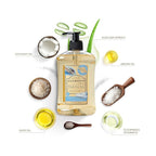 A LA MAISON French Liquid Hand Soap and Eco-Friendly Fresh Sea Salt, 3 pack 16.9 Fl Oz.