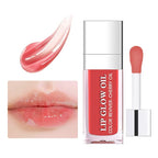 Lip Glow Oil, Hydrating Lip Oil Tinted Lip Glow