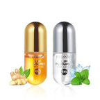 2PCS Lip Plumper Gloss Plumping Lip Gloss Set Natural Moisturizing Lip Plumping Gloss Daily Lip Care Products Lip Plumper Set for Women