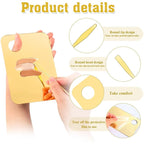 6 in 2 Sets Makeup Mixing Palette, Gold