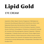 Stratia Lipid Gold Eye Cream Moisturizer & Anti-Aging Skin Care for Dark Circles, Fine Lines, Wrinkles, & Under Eye Brightener, 0.5 fl. oz