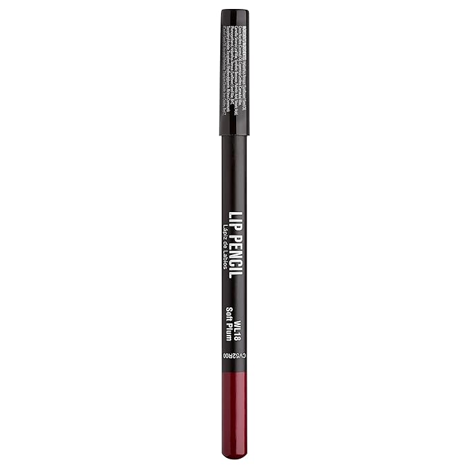 KISS New York Professional Slim Lip Pencil, Creamy Soft Lip Liner, Smooth Long-Lasting Rich Lip Color, Natural Lip Makeup, Water-Resistant Lip Crayon (Soft Plum)