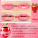 2PCS Strawberry Pot Lip Balm