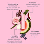 TULA Skin Care Eye Balm Rose oz.