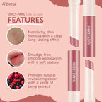 A'PIEU JUICY-PANG COLOR LIP BALM (CR02-JUJUBE) - long-lasting, lightweight, Color&Care, daily lip balm