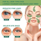 Seaweed Tightening Eye Mask, Anti-Wrinkle Hydrating Patches, Under Patches for Puffy Eyes, Reduce Wrinkles Bags (120 Pcs)