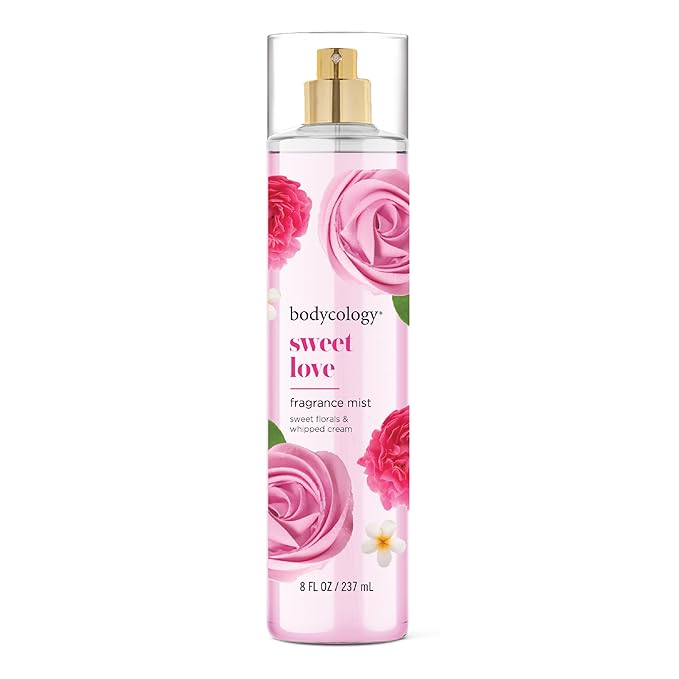 Bodycology Long-Lasting Fragrance Body Mist, Sweet Love, 8 fl oz