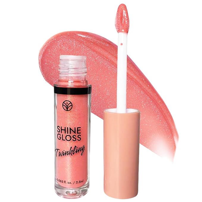 Lipgloss Lip Plumper Gloss Shimmer High Shine Lip Gloss Moisturizing Tinted Lip Gloss Long Lasting Waterproof Lip Oil (03# Watermelon Red Shimmer)