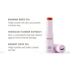 AMI COLÉ Desert Date Cream Multistick Lip and Cheek Tint (Flame) moisturizing lip tint, lip and cheek stain, natural lip color