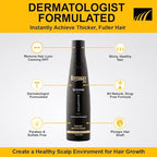 Revivogen MD Bio-Cleansing Shampoo for Thinning Hair, DHT Blocker Shampoo, Hair Loss Shampoo, Shampoo Thinning Hair, Soothes Scalp, Routine Shampoo for Women/Men Hair Loss, Hair Shampoo, 12oz