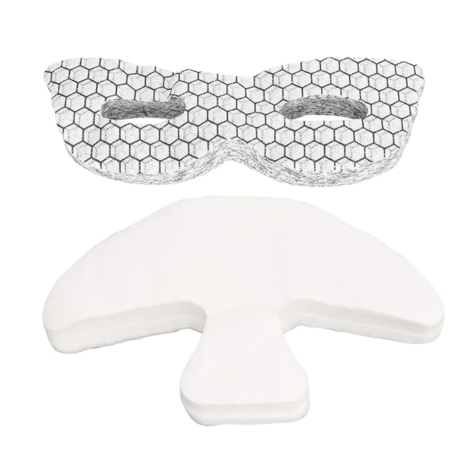 ZJchao Disposable Eye Forehead Masks, Eye Forehead Mask Paper Silk DIY Soft Disposable Hydrating Eye Care Paper Facial Eye Pads Spa DIY Clear Eye Mask Paper Beauty Sheets for Home Beauty