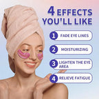 28 Pairs Under Eye Patches, Natural Collagen Eye Patches for Puffy Eyes, Under Eye Mask Patches for Face, Reduce Dark Circles, Fine Lines and Puffiness, Refreshes Your Skin, Eye Moisturizer Treatment
