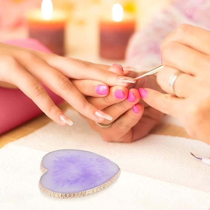 Sibba Resin Nail Art Palette Nail Mixing Palette Mixing