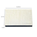 Strong 4-layers Empty magnetic palette book palette（White wood