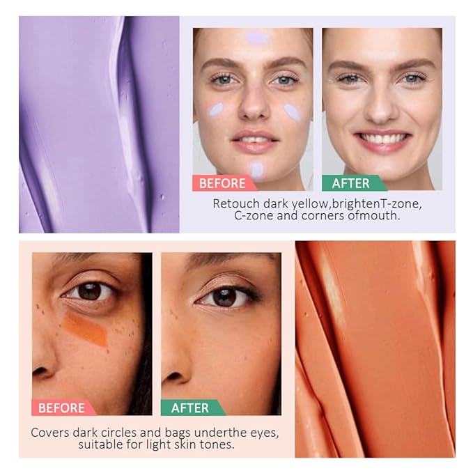 5 Colors Magic Touch Correcting Concealer Palette for 1 Count)