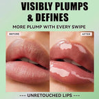 4 Colors Lip Oil Lip Glaze, Hydrating Lip Glow Oil Big Brush Head Shiny Moisturizing Lip Gloss, Long Lasting & Nourishing Non-sticky Fresh Transparent Tinted Plumping Lip Oil - Set B