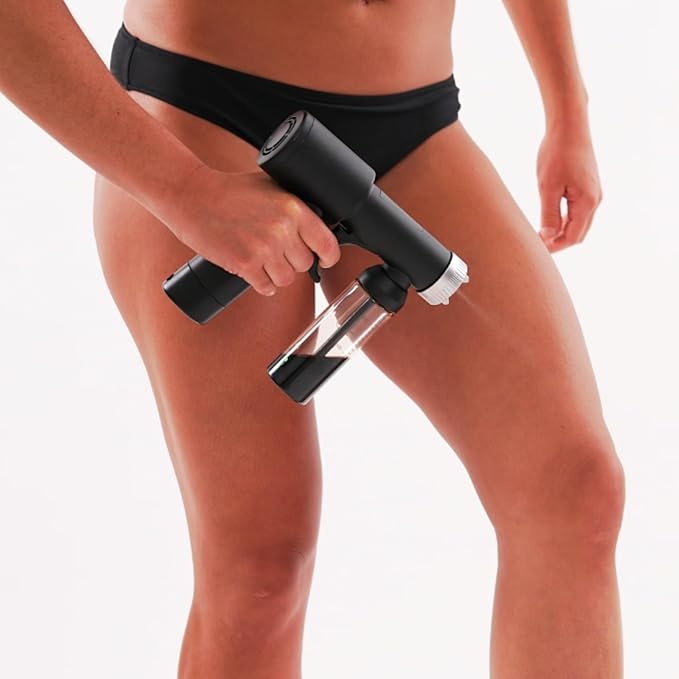 ION Tan Spray Tan Machine for Bronze Self Tan Solution. Cordless Rechargeable Spray Tanning Gun with Brushless Two Speed Motor.