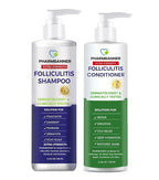 Anti-Fungal Shampoo and Conditioner Set – Tea Tree & Argan Oil for Folliculitis, Seborrheic Dermatitis, Scalp Psoriasis – Relieves Itchy, Flaky, Dry Scalp – Sulfate & Paraben Free