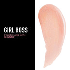 Frankie Rose Cosmetics Lip Gloss | Non-Sticky Formula, Long Lasting Lip Gloss, Bold Pigment & Hydrating Lip Gloss, Girl Boss Shimmer Lip Gloss, 20g