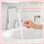 RUIM Bikini Trimmer for Women, 5 in 1 Electric Razors for Shaving, Waterproof Rechargeable Pubic Hair Trimmer with LED Display, Pink