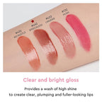 HERA Sensual Nude Lip Gloss #432 NO HUSTLE | Volumizing Sheer & Glossy Finish, Non-sticky, Moisturizing and Hydrating, Korean Makeup, 0.17 oz. (5g)