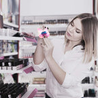 Minkissy 2pcs Resin Nail Art Palette Polish Holder