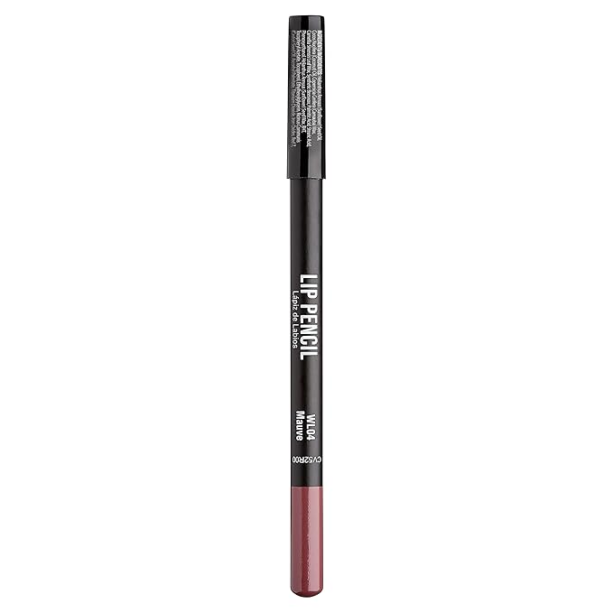 KISS New York Professional Slim Lip Pencil, Creamy Soft Lip Liner, Smooth Long-Lasting Rich Lip Color, Natural Lip Makeup, Water-Resistant Lip Crayon (Mauve)