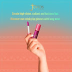 Juvia's Place Lip Gloss Reflect Shes Royal, Cool-Toned Berry, Long Lasting Hydrating The Reds & Berries 16 oz,