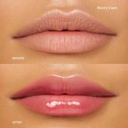 Dreamy Gleamy Tinted Lip Oil, Moisturizing, Shiny, Cruelty-Free, Vegan, Hydrating, Non-Sticky Tinted Lip Gloss, 5ml (Berry Cute)