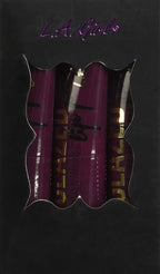 L.A. Girl Glazed Lip Paint, Tempt, 0.4 Ounce Girl