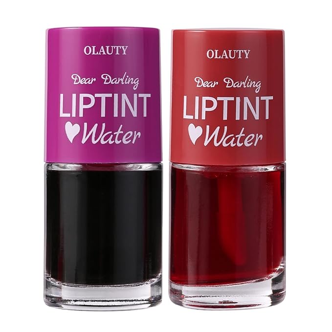 Water Lip Tint Red Grapefruit/Grape,korean Lip Tint Stain Grapefruit/Grape,korean